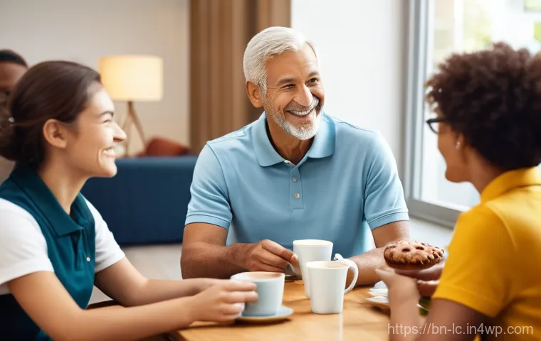 대화의 장을 여는 커뮤니티 이벤트 기획 - A vibrant community event bustling with diverse individuals of various ages and backgrounds. The set...