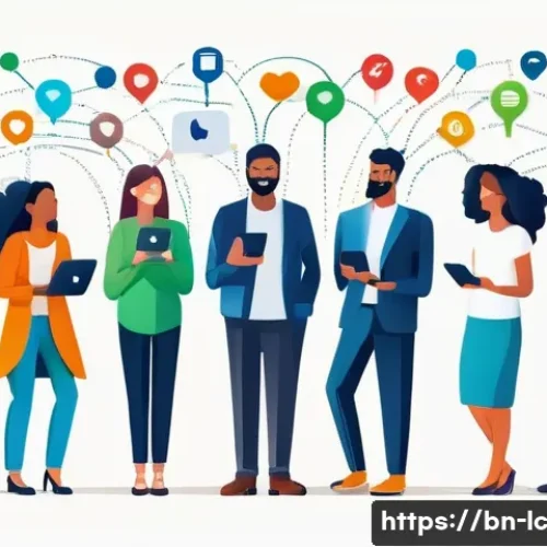 Home 29 소셜 미디어에서의 커뮤니티 형성 전략 - **Prompt 1: Building a Connected Online Community**
"A vibrant and diverse group of people, rang...